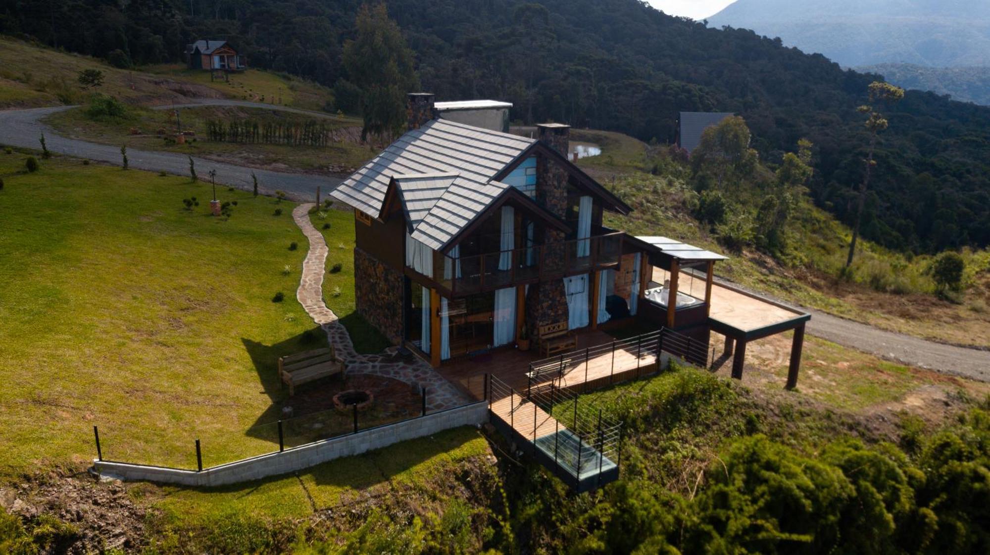 Caminho Das Nuvens - Cabanas De Montanha Distrik Bom Retiro Bagian luar foto