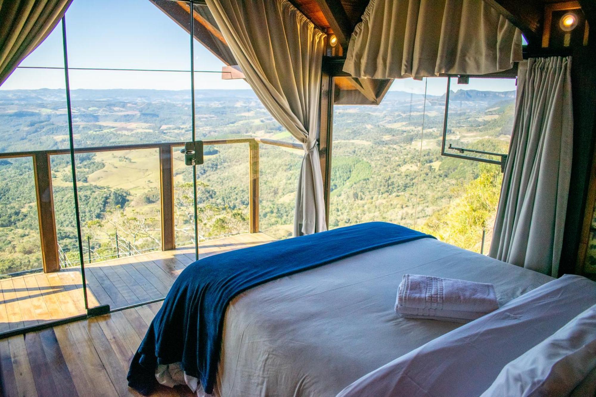 Caminho Das Nuvens - Cabanas De Montanha Distrik Bom Retiro Bagian luar foto