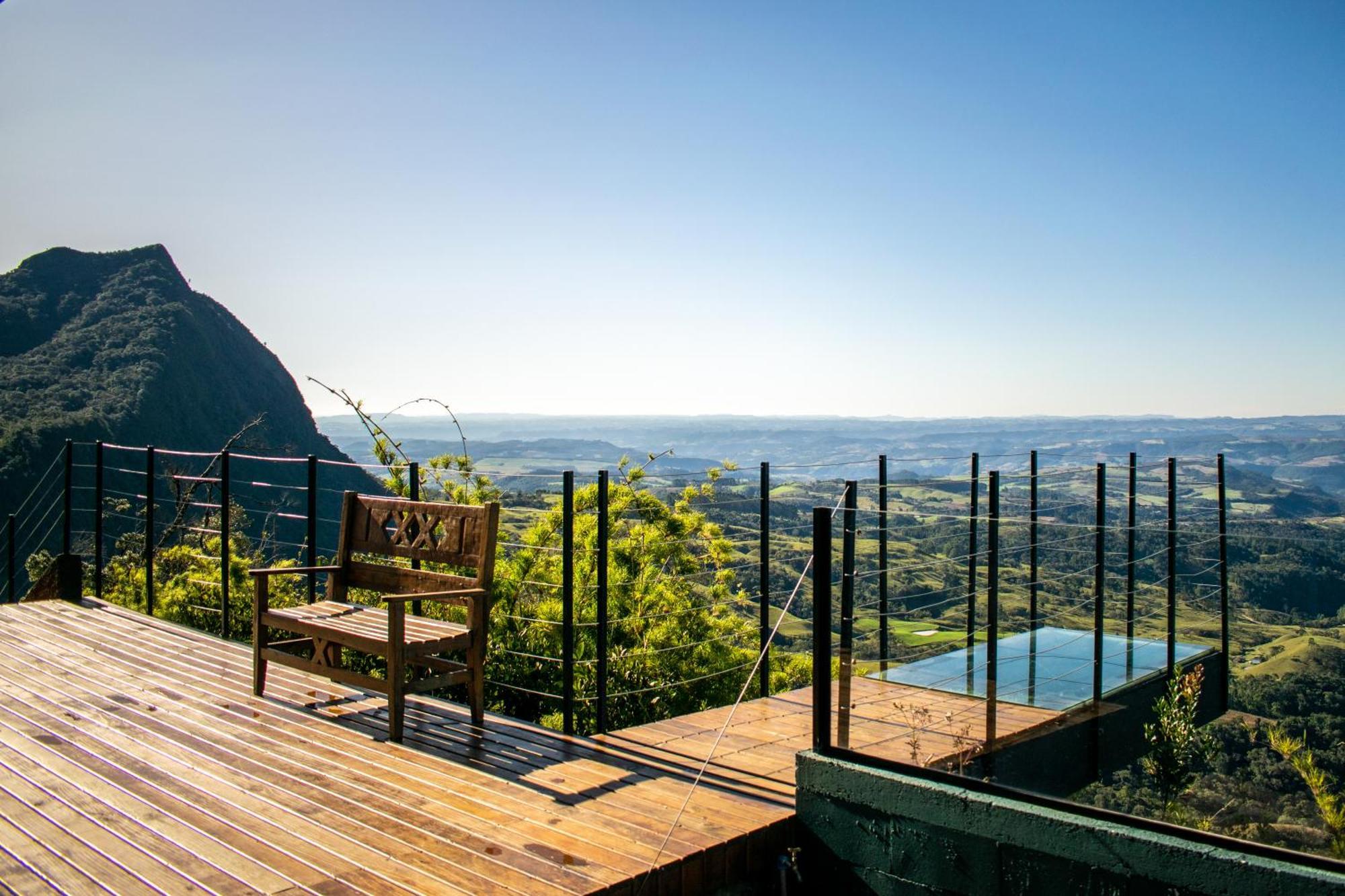 Caminho Das Nuvens - Cabanas De Montanha Distrik Bom Retiro Bagian luar foto