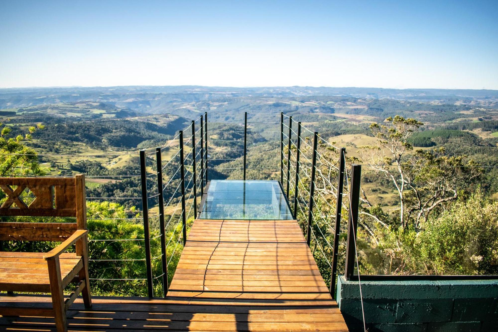 Caminho Das Nuvens - Cabanas De Montanha Distrik Bom Retiro Bagian luar foto